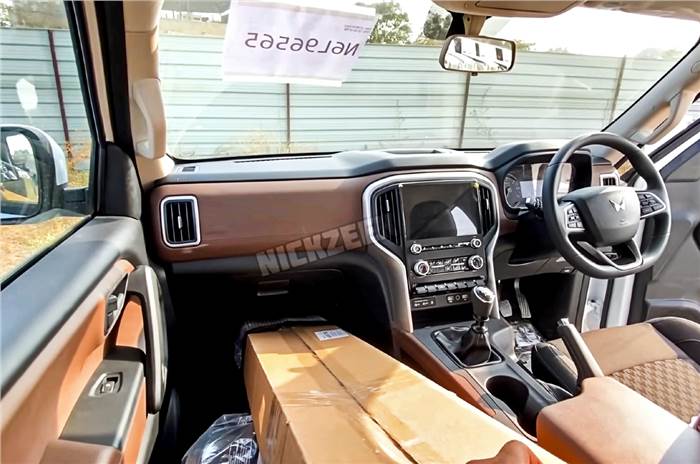 Mahindra Scorpio N Z4 interior